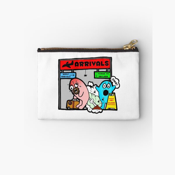 Item preview, Trouble at the airport doodle designed and sold by Bikerobin77.