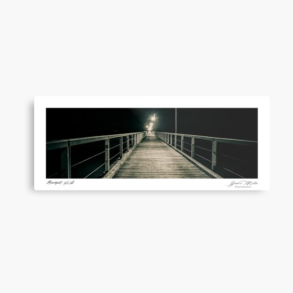 Beachport Jetty Metal Print