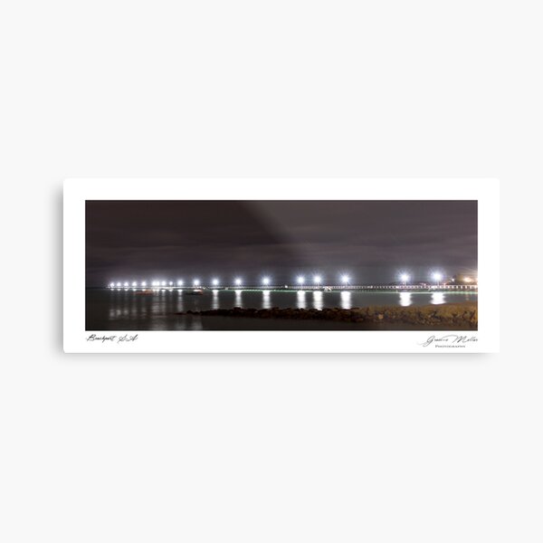 Beachport Jetty SA Metal Print