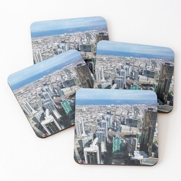 Item preview, Melbourne from Eureka Skydeck designed and sold by Yolanda Caporn Art.
