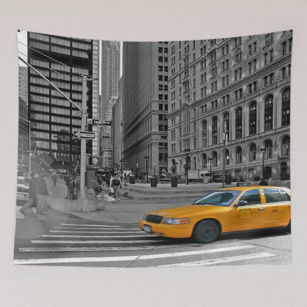 Item preview, NYC Yellow Cabs Trinity Place designed and sold by Hell-Prints.