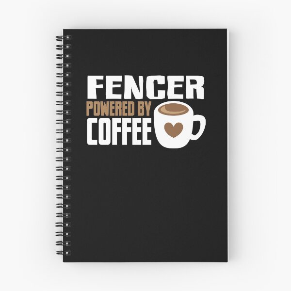 Item preview, FENCER (fencing) Powered by coffee designed and sold by jazzydevil.