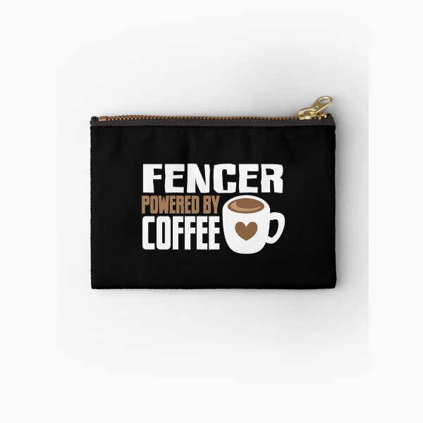 Item preview, FENCER (fencing) Powered by coffee designed and sold by jazzydevil.