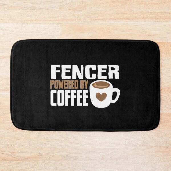 Item preview, FENCER (fencing) Powered by coffee designed and sold by jazzydevil.
