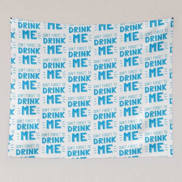 Item preview, Don't forget to DRINK ME (awesome water bottle design) designed and sold by jazzydevil.