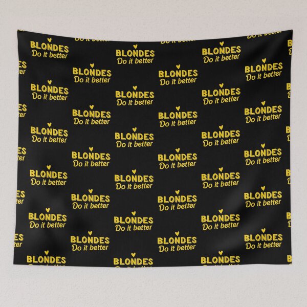 Item preview, Blondes do it better! designed and sold by jazzydevil.