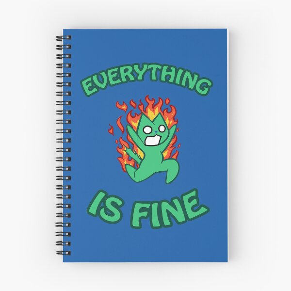 Item preview, EVERYTHING IS FINE designed and sold by Mirishalyn.