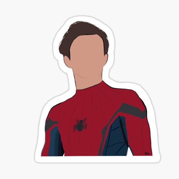 tom holland / peter parker outline