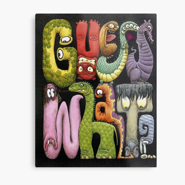 Guess What by Tim Raglin Metal Print