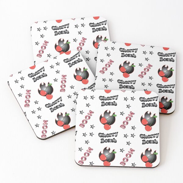 Artikelvorschau, Black Cherry Bomb Flaming Sticker Pack entworfen und verkauft von The-Goods.