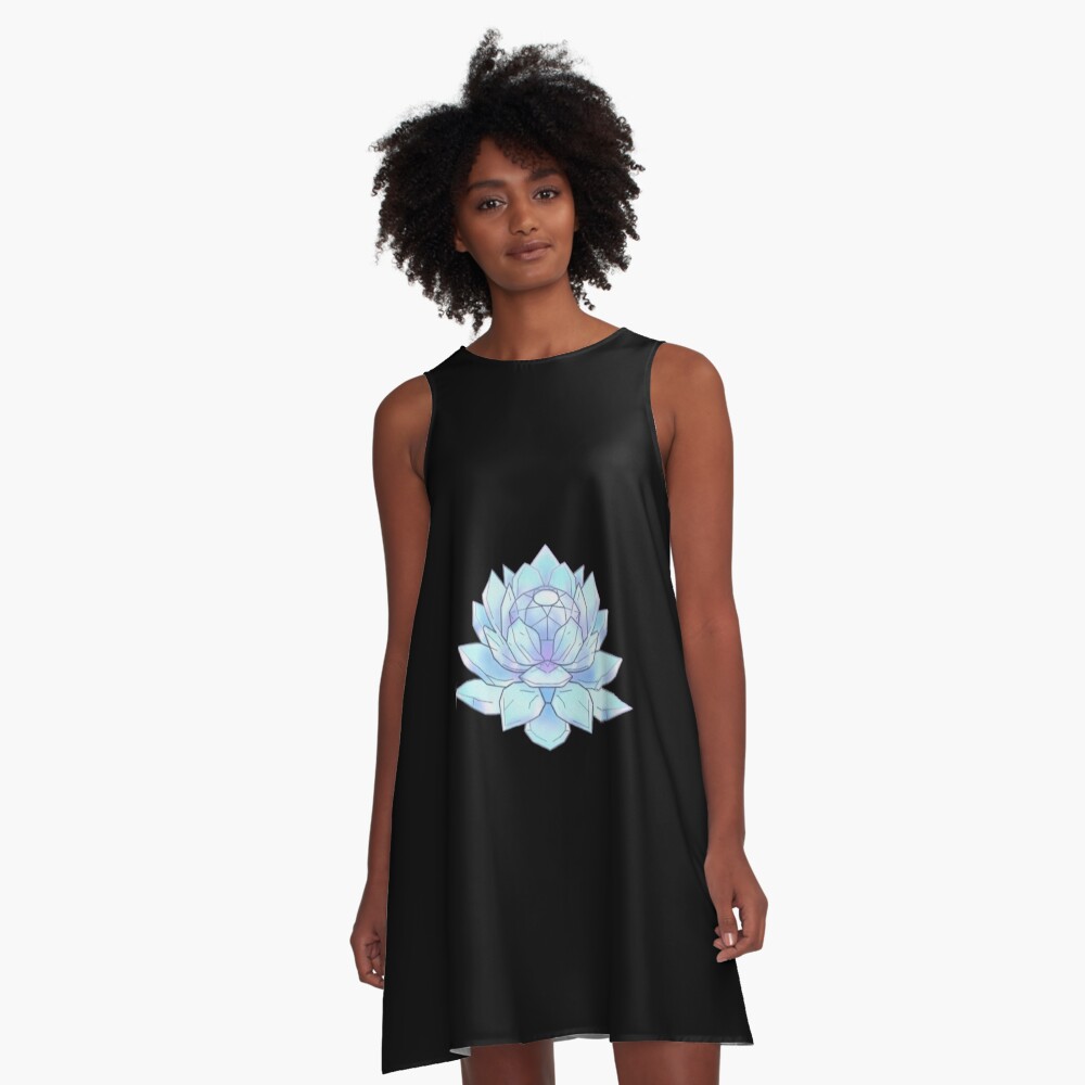Vista previa del artículo con la obra «Vestido acampanado», diseñado y vendido por ExcoojiMe.