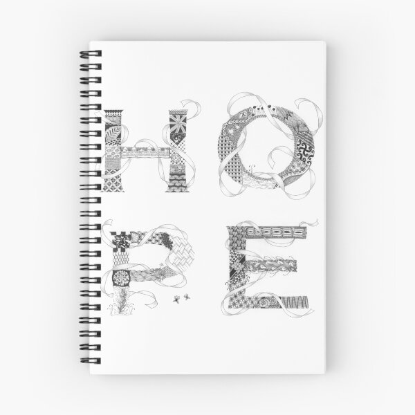 Item preview, Zentangle®-Inspired Art - Tangled Hope designed and sold by Laurel Storey, CZT.