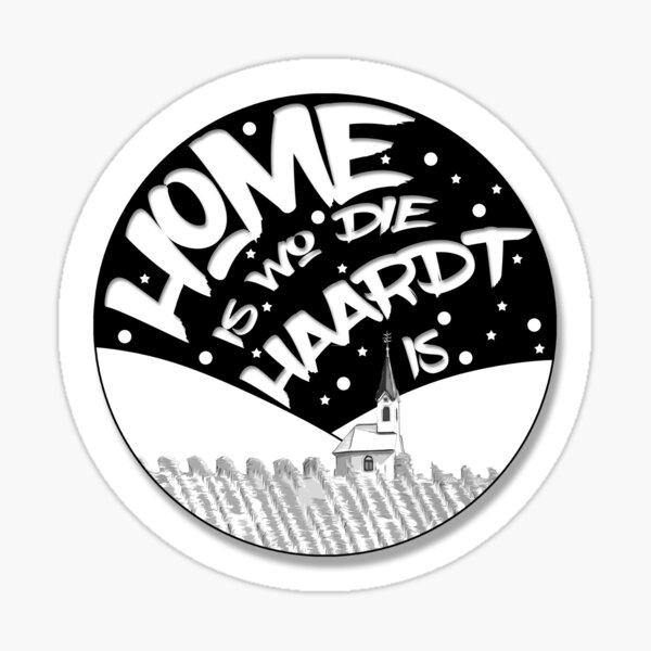 Pfalz dialect wine Weinstraße Dubbenglas Weinland-Pfalz Sticker