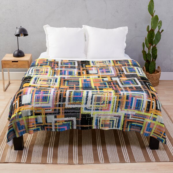 Item preview, Gradient Squares and Tiles. Patchwork Design. Scribble Seamless Concept. designed and sold by Zimniy.