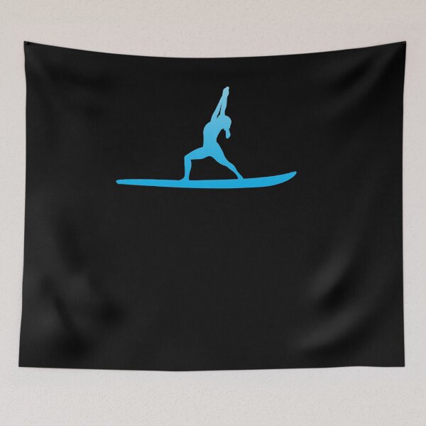 Item preview, Stand Up Paddle Board Yoga Warrior Pose designed and sold by playloud.