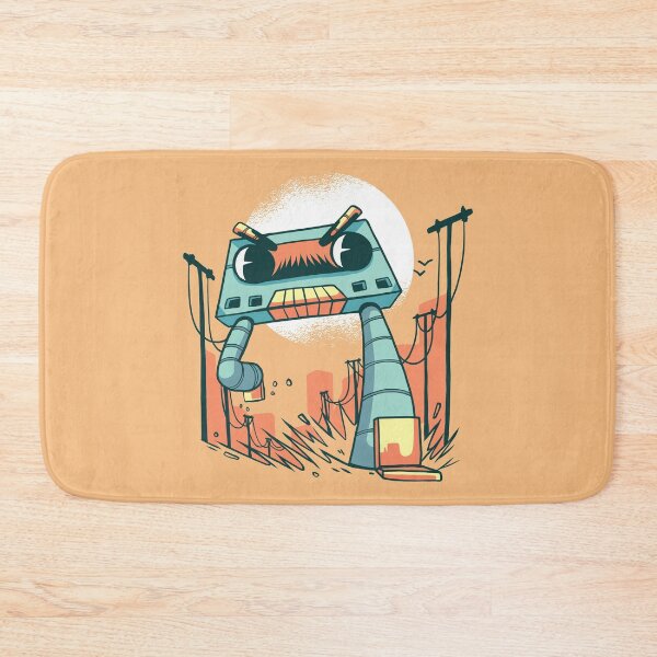 Item preview, Robot Monster cassette designed and sold by Vanditdesigns.