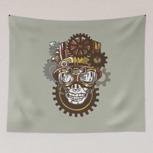 Item preview, Steampunk skull designed and sold by Vanditdesigns.
