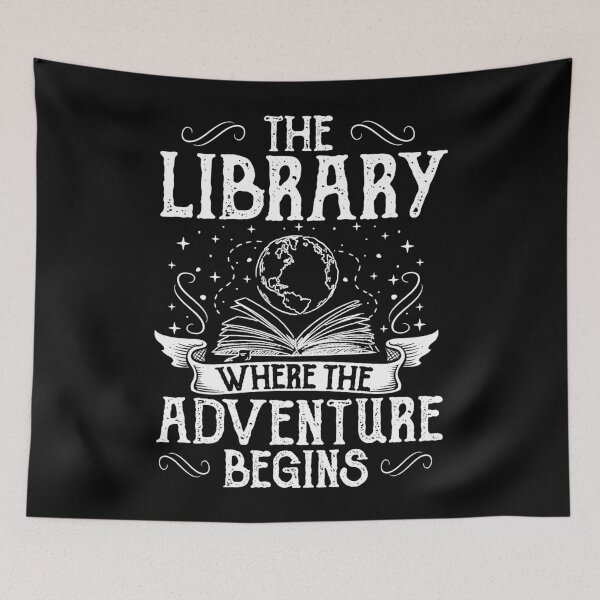 Item preview, Reader Reading Librarian Library Adventure Gift designed and sold by Krautshirts.