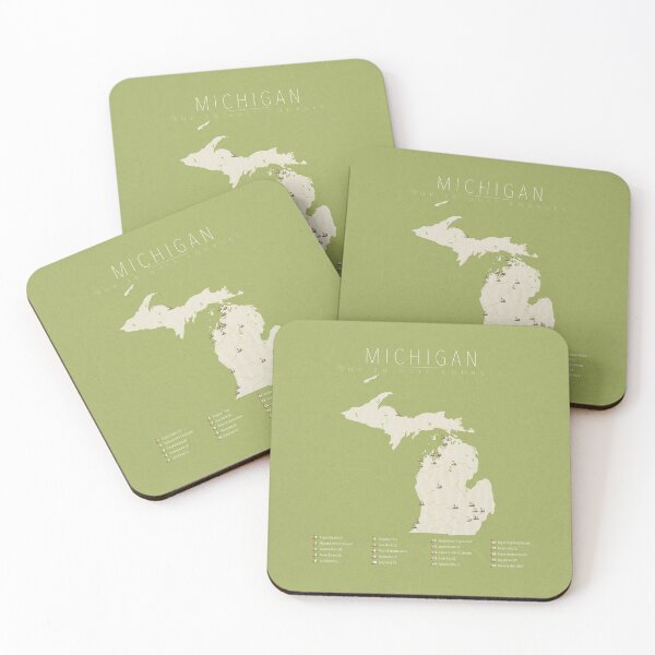 Item preview, Michigan Golf Courses designed and sold by FinlayMcNevin.