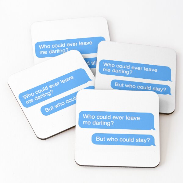 Item preview, leave me? designed and sold by katloverdesign.