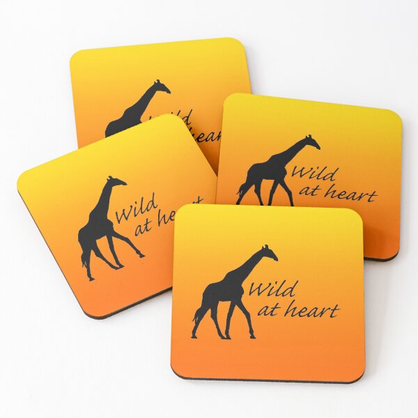 Item preview, Wild at heart - Giraffe designed and sold by GeoCreate.