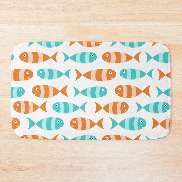 Item preview, Cute fish seamless pattern. Kids marine wallpaper.  designed and sold by illucesco.