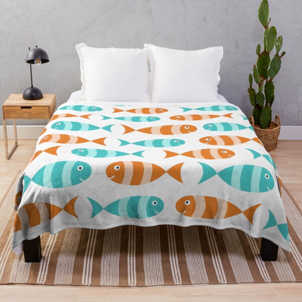 Item preview, Cute fish seamless pattern. Kids marine wallpaper. designed and sold by illucesco.