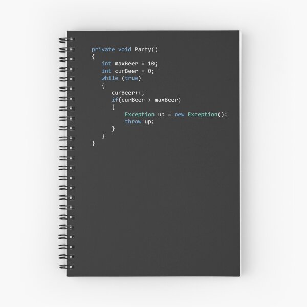 Item preview, Code snippet c# : Throw up designed and sold by Sephius.