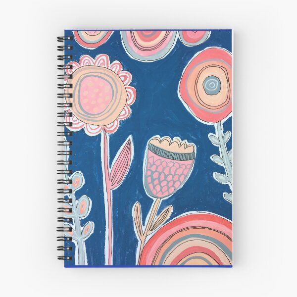 Item preview, Blue florals designed and sold by MyCraftyNell.