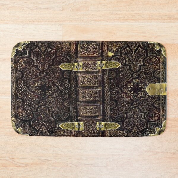Item preview, old leather spell book designed and sold by myatticstudio.