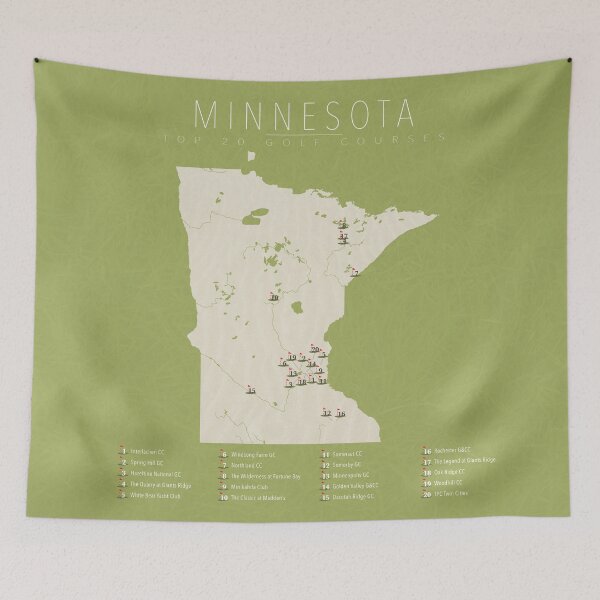 Item preview, Minnesota Golf Courses designed and sold by FinlayMcNevin.