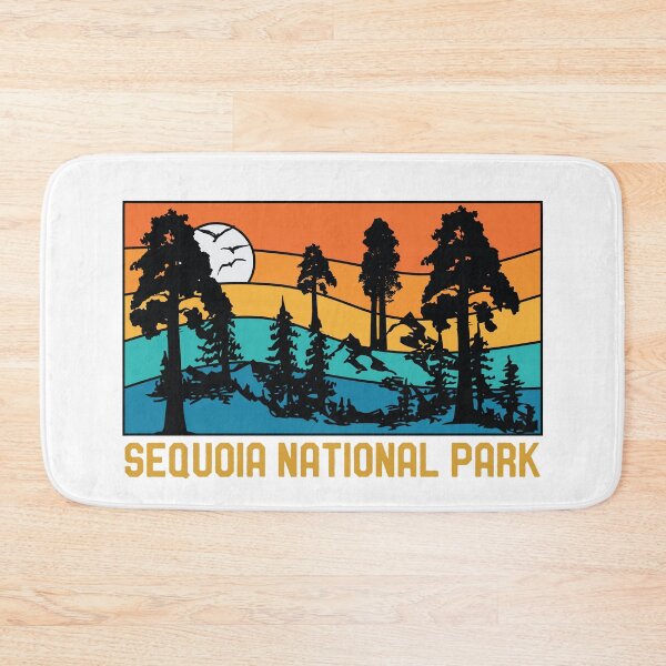 Item preview, Vintage Sequoia National Park Souvenir Retro Sequoia Tree designed and sold by mrsmitful.