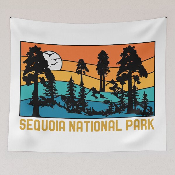 Item preview, Vintage Sequoia National Park Souvenir Retro Sequoia Tree designed and sold by mrsmitful.