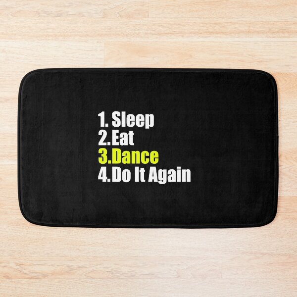 Item preview, Sleep Eat Dance - Do It Again - Dancing T-Shirt Clothing Sticker designed and sold by deanworld.