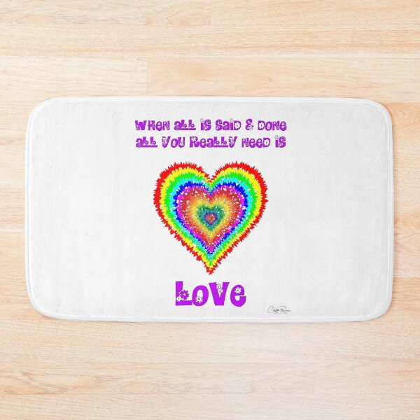 Item preview, All You Really Need Is Love. WallsOfFameAust designed and sold by WallsOfFameAust.