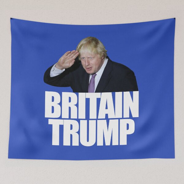 Item preview, Funny Boris Johnson Britain Trump TShirt Brexit designed and sold by PokerFace420.