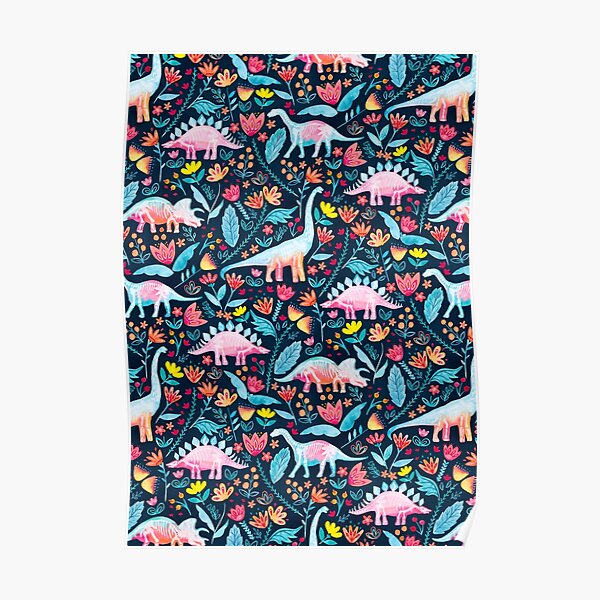 Dinosaur Delight Poster