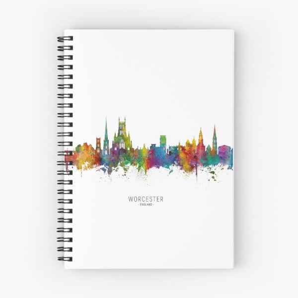 Item preview, Worcester England Skyline designed and sold by ArtPrints.