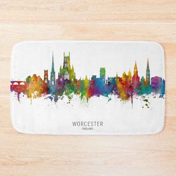 Item preview, Worcester England Skyline designed and sold by ArtPrints.
