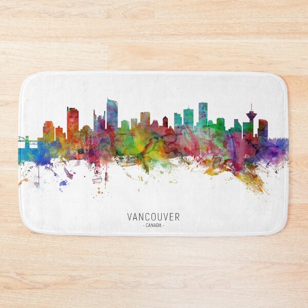Artikelvorschau, Vancouver Canada Skyline entworfen und verkauft von ArtPrints.
