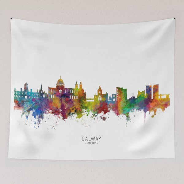 Item preview, Galway Ireland Skyline designed and sold by ArtPrints.