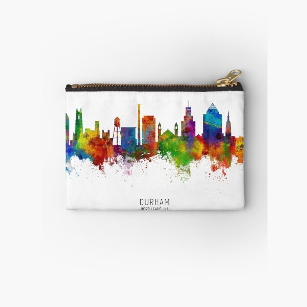 Artikelvorschau, Durham North Carolina Skyline entworfen und verkauft von ArtPrints.