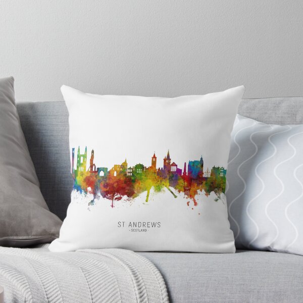 Item preview, St Andrews Scotland Skyline designed and sold by ArtPrints.