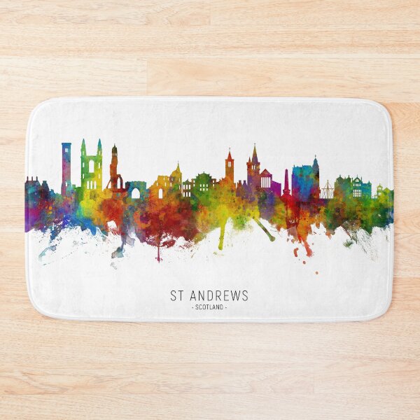 Item preview, St Andrews Scotland Skyline designed and sold by ArtPrints.
