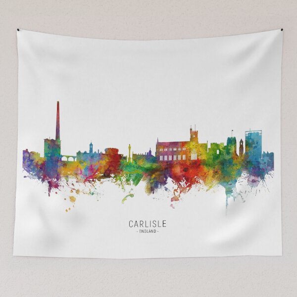 Artikelvorschau, Carlisle England Skyline entworfen und verkauft von ArtPrints.