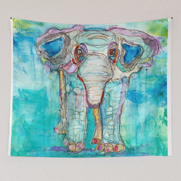 Item preview, Hefty Henrietta Elephant designed and sold by Peta Wakeham.