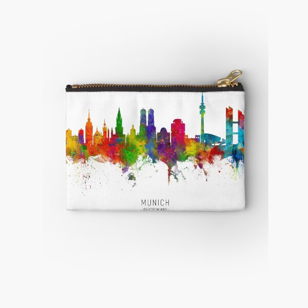 Artikelvorschau, Munich Germany Skyline entworfen und verkauft von ArtPrints.