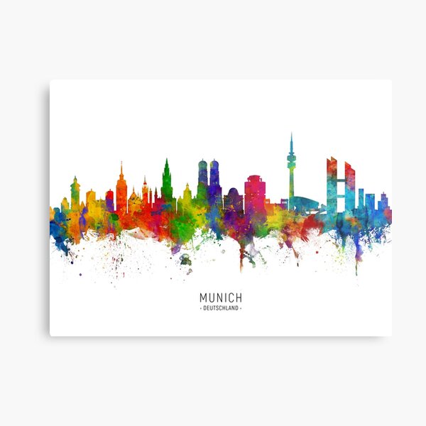 Item preview, Munich Germany Skyline designed and sold by MICHAEL TOMPSETT.