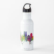 Munich Germany Skyline Trinkflasche