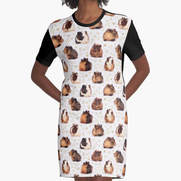 The Essential Guinea Pig Graphic T-Shirt Dress